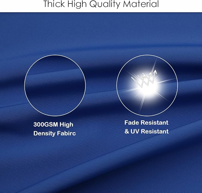 idee-home Outdoor Patio Dining Chair Cushion High Back | Density Foam Chair Cushions Seat with Removable Cover, WeatherResistant Indoor Deep - Image 6