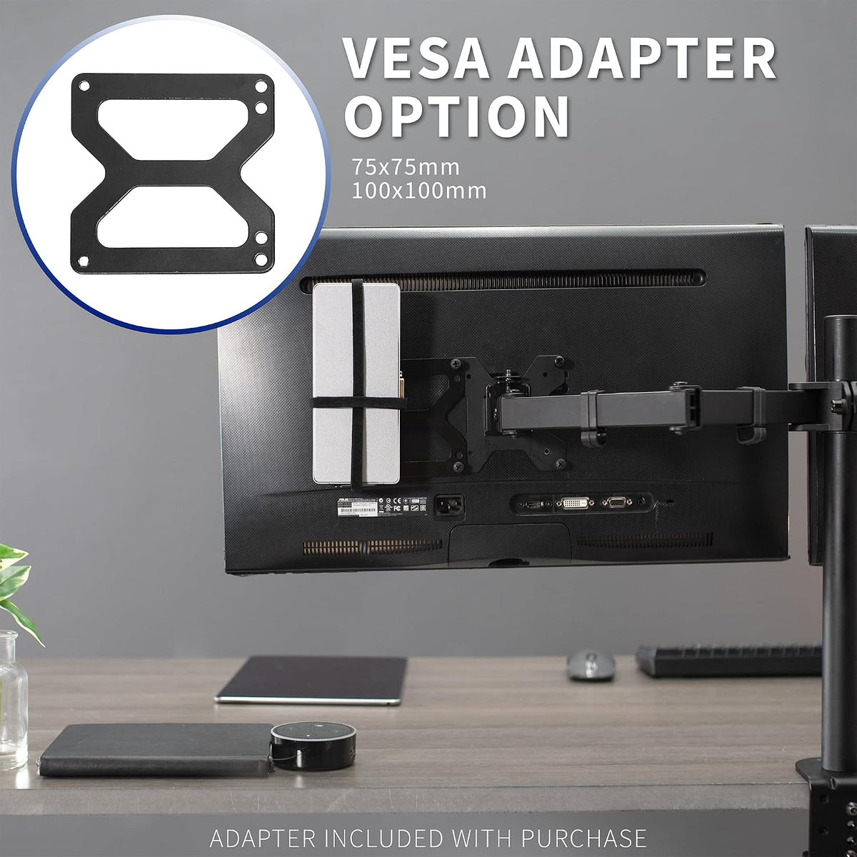 VIVO Universal Docking Station Mount for Workstation, Up to 10 in Wide - Image 6