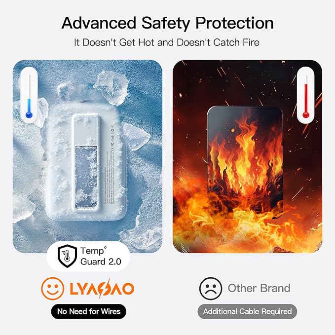 Magnetic Portable Charger 10000mAh, 22.5W Power Bank with Built in Cable | Foldable Stand,20W Fast Charging for Magsafe Battery Pack with LED Display, Travel Essential for iPhone 17/16/15/14/13/12 Pro - Image 4
