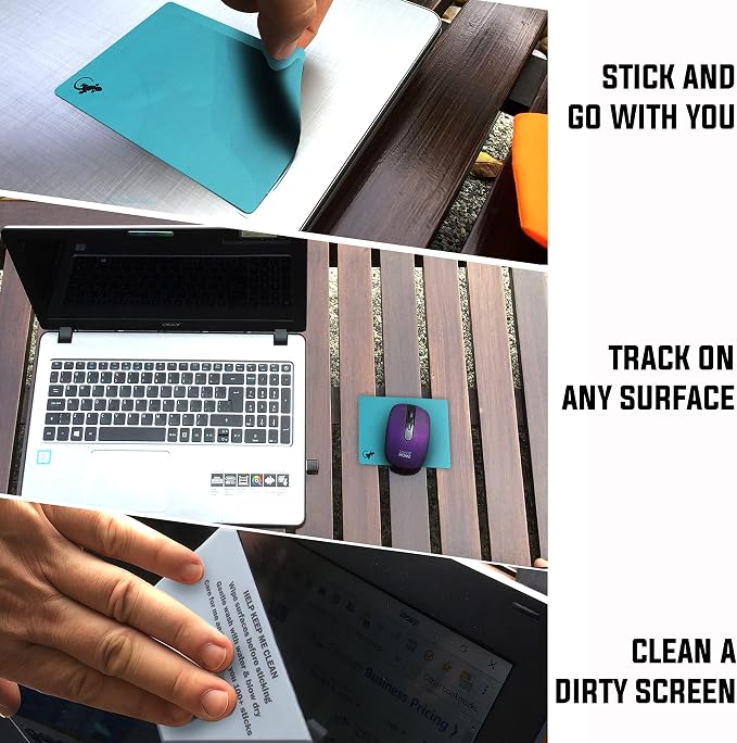 Mouse Pad Adhesive Travel (Blue) - Image 2
