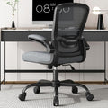 Ergonomic Office Chair w/Adjustable Lumbar, Flip Armrest, 135° Recline | Supports 300 lbs · Seat 19.48"–23.4" · Breathable mesh · 20–30 min assembly · 5-year warranty by Mimoglad