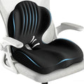 Seat Cushion for Office Chair and Car, L-Shaped Ergonomic Seat Cushions,Memory Foam Orthopedic Cushion with Coccyx Hollow,Lumbar Support & Tailbone Pain Relief for Car, Truck, Home,Gaming Chair,Black by Unknown