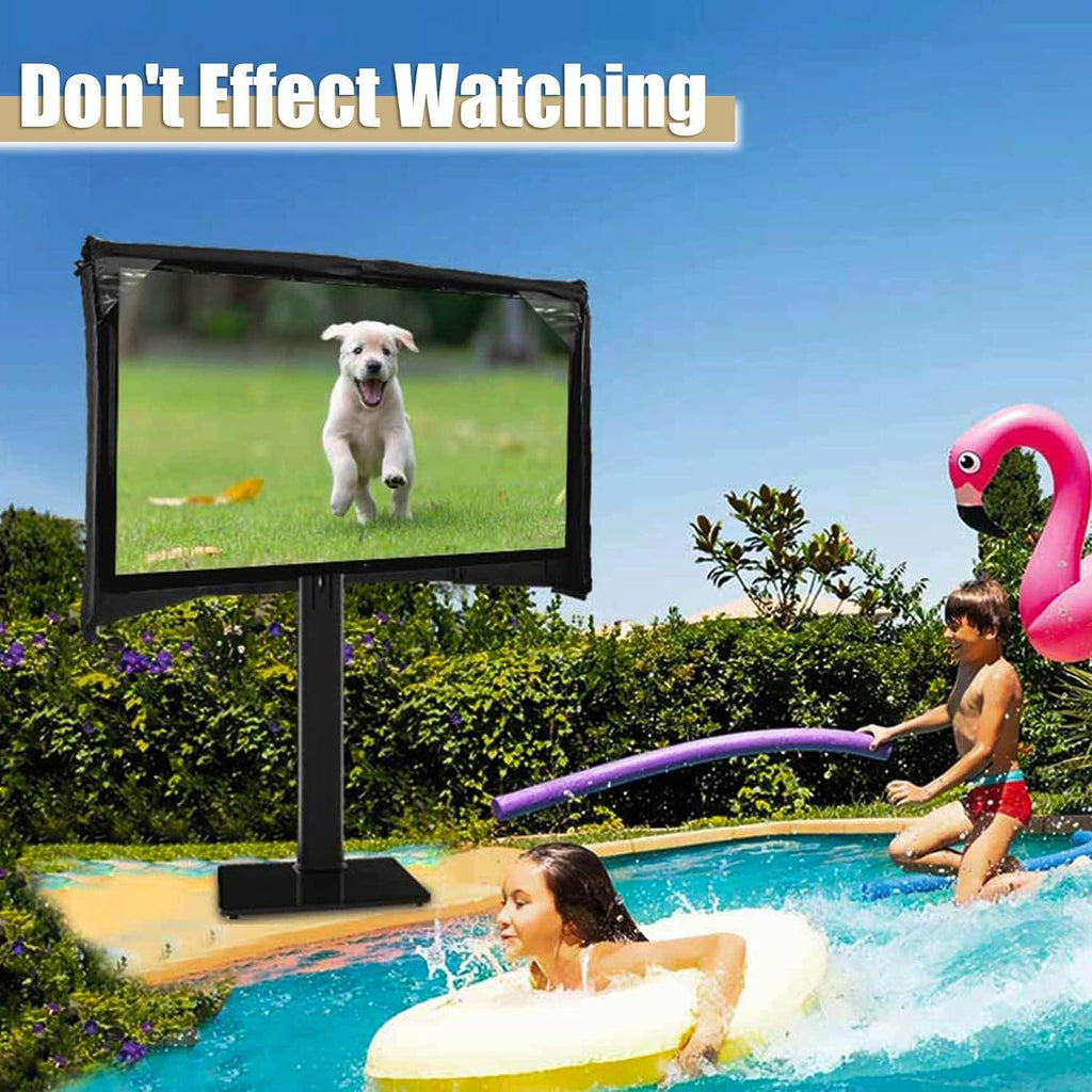 IC ICLOVER 60-65 inch Mobile TV Stand Cover, Floor Stand Outdoor TV Cover - Image 8