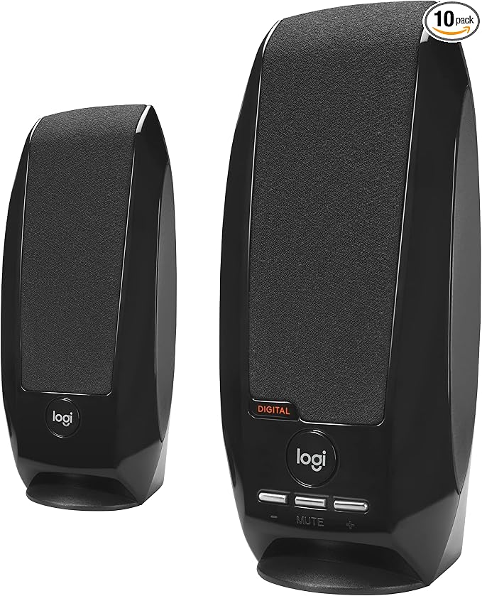 Logitech S150 USB Speakers with Digital Sound (Pack of 10) by Unknown