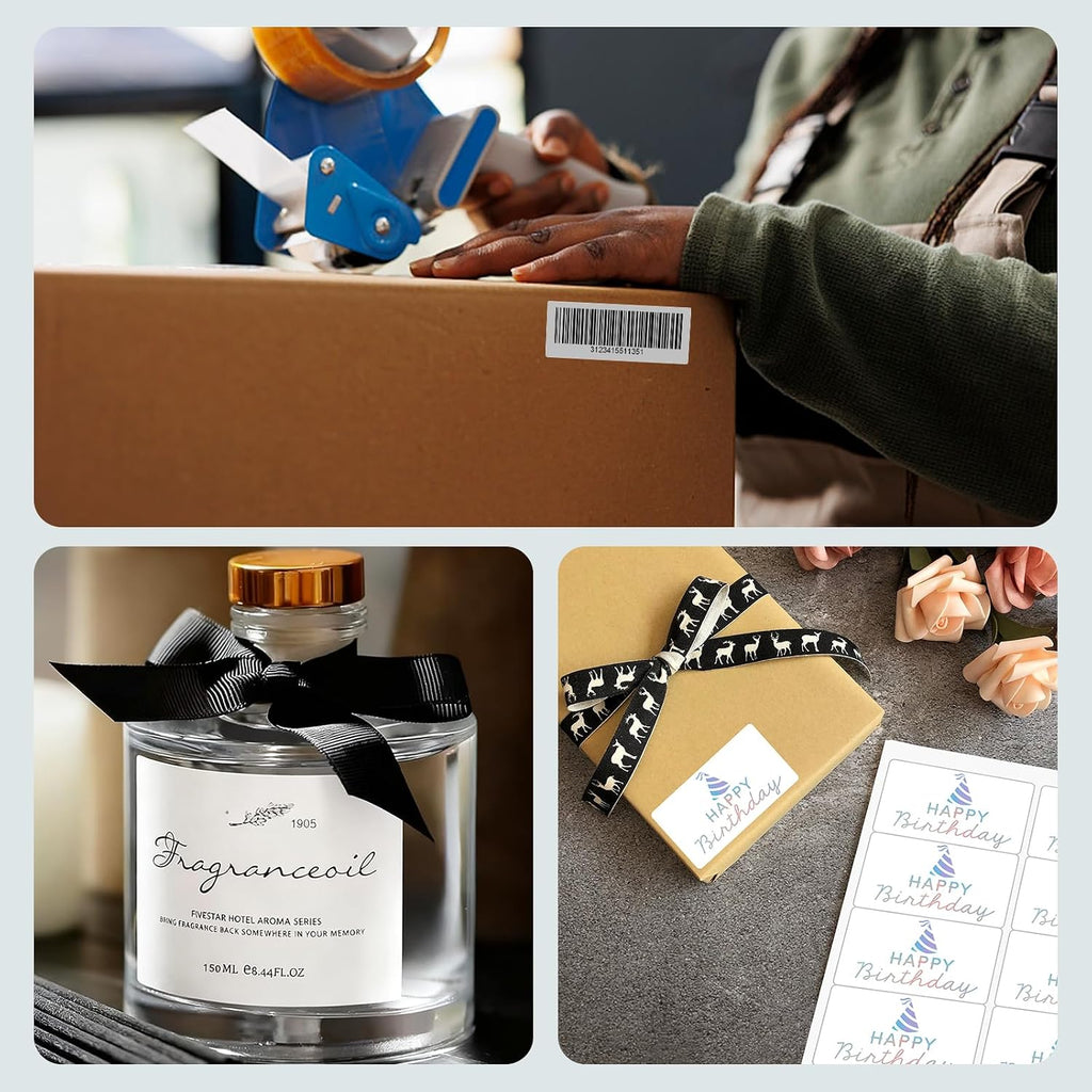 2" x 4" Shipping Labels - 30 Sheets 10 Up Self Adhesive Mailing Labels,300PCS Address Labels for Laser & Inkjet Printers, Handwrite-Friendly - Image 6