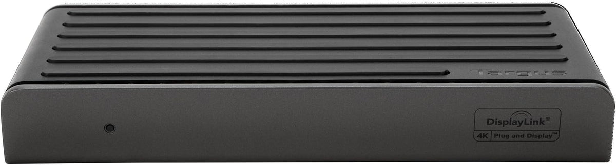 Targus USB-C Universal Dual Video 4K Laptop Docking Station with Charging Power, Audio, & 4 USB Ports for PC, Mac, & Android (DOCK180USZ) by Targus