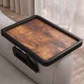 Wooden Wood Couch Arm Tray,Folding Sofa Armrest Table by Danfoxer