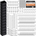 INCLY 278PCS Pegboard Accessories Organizer Kit with Peg Borad Hooks & Bins by INCLY