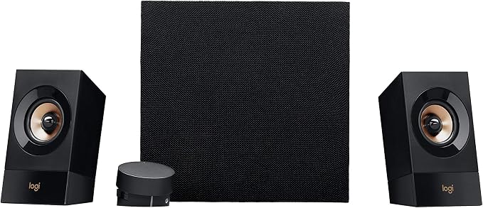 Logitech Z533 2.1 Multimedia Speaker System with Subwoofer | Powerful sound, booming bass, 3.5mm audio and RCA inputs, compatible with PC, PS, Xbox, TV, smartphone, tablet, music player - Image 10