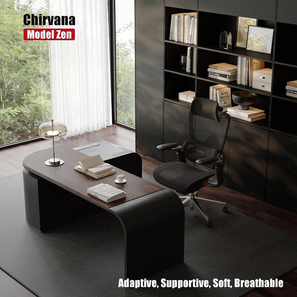 Ergonomic Office Chair, Mesh Computer Chair,Home Desk Chair - Image 2