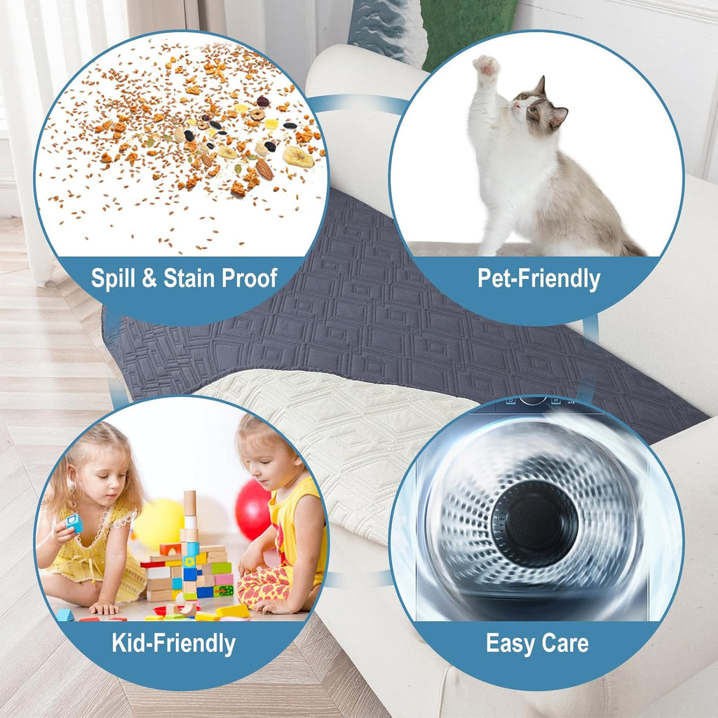 Waterproof Couch Cover for Dogs Non Slip Washable Sofa Protector - Image 4