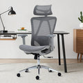 Ergonomic Mesh Office Chair, 3D Adjustable Armrests Desk Chair with 360° Swivel Silent Casters, 90°-120° Reclining Backrest Adjustable Gaming Chair for Home Office by hujusko