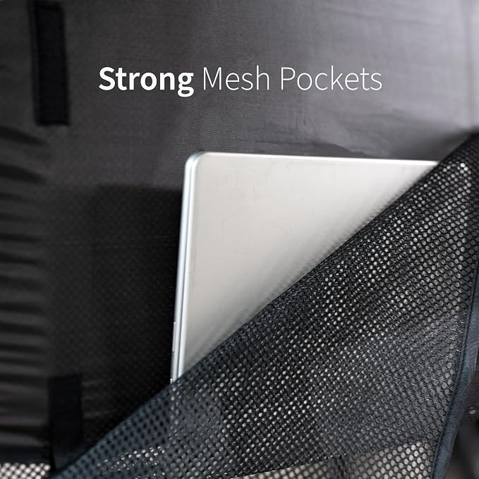 VIVO 60 inch Under Desk Privacy and Cable Management Organizer Sleeve, Wire Hider Kit Panel System, Black, DESK-SKIRT-60 - Image 9