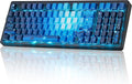 ZORNHER ZH980 Mechanical Keyboard,95% Blue Creamy Keyboard with Number Pad,Hot-Swappable Custom Gaming Keyboard,Shine Through Dye Sublimation PBT Keycaps,Creamy Sounding Linear Switches by Zornher