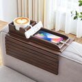Couch Arm Tray, 2-in-1 Split Design Sofa Armrest Tray for Couch by Kssiaz