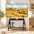 Mobile TV Stand on Wheels for 32-75 Inch TVs Heavy-Duty Rolling TV Cart by BEISHI