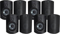 Polk Audio Atrium 5 Outdoor Speakers with Powerful Bass (Pair, Black), All-Weather Durability, Broad Sound Coverage, Speed-Lock Mounting System (Pack of 4) by PolkAudio