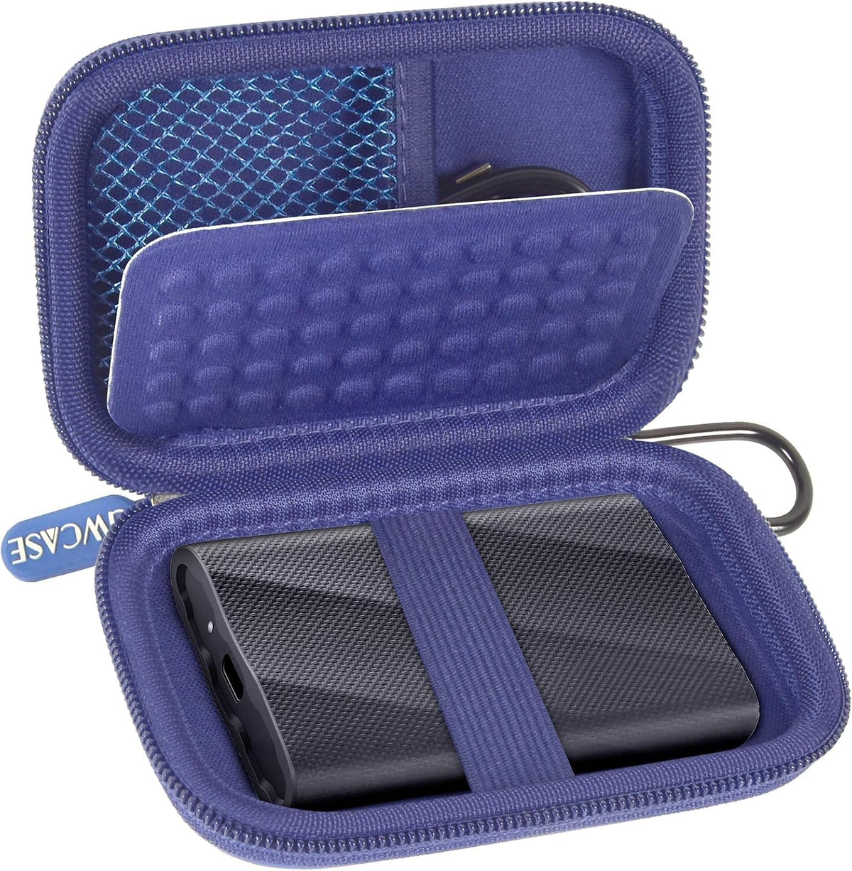 GWCASE for Samsung T9/T7/T7 Shield SSD Case, Anti-Shock, Blue by GWCASE