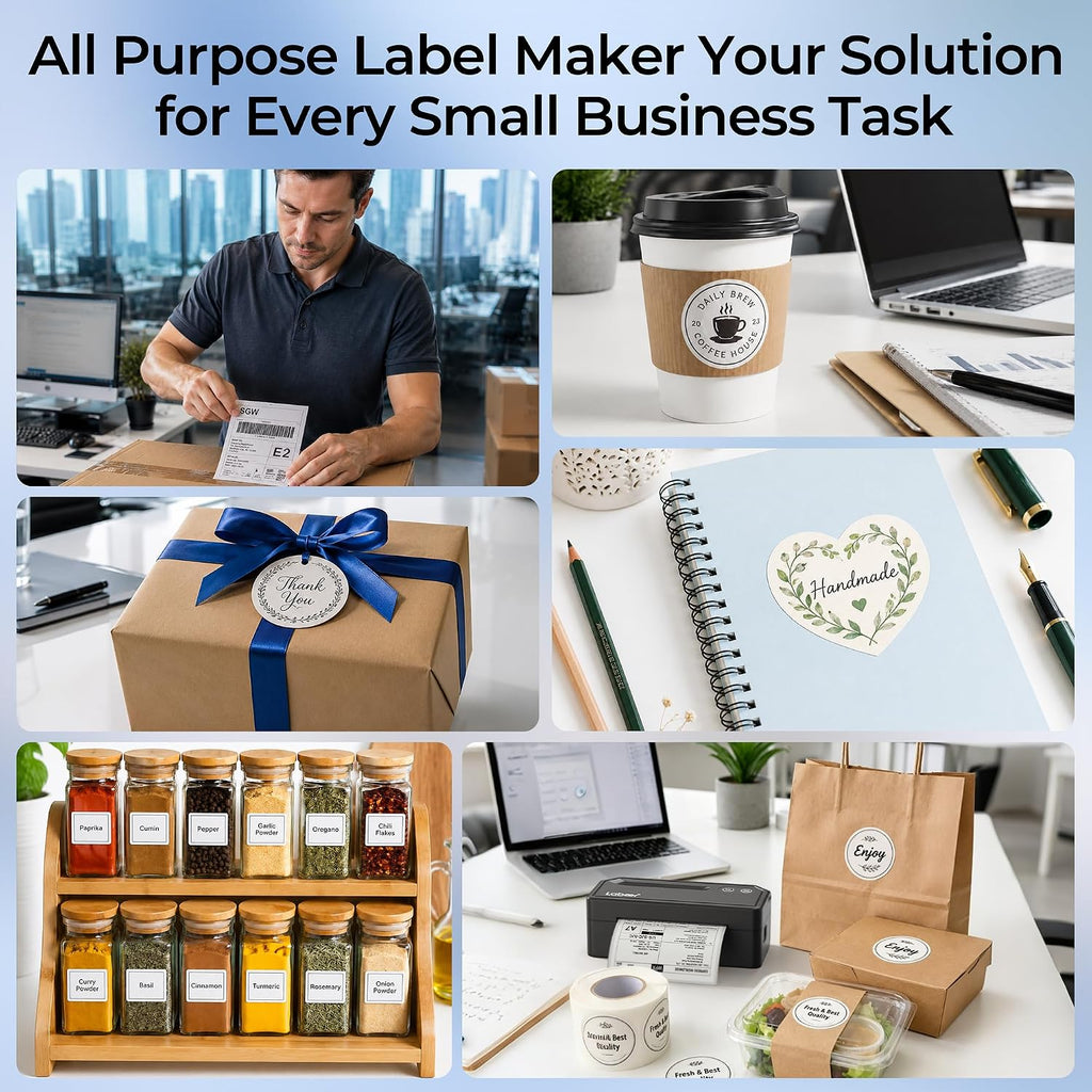 Labeer Bluetooth Thermal Shipping Label Printer, Wireless 4x6 Label Printer - Image 7