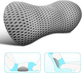 Lumbar Support Pillow for Office Chair, Memory Foam Lumbar Pillow for Lower Back Pain Relief (Grey) by Relaxedcomfortablebreathab