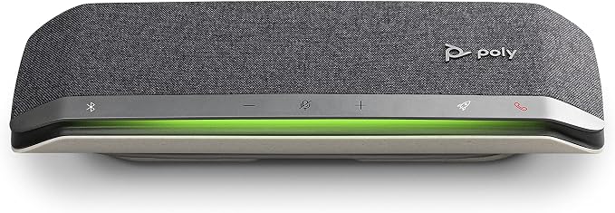 Poly - Sync 40+ Bluetooth Smart Speakerphone (Plantronics) - Flexible Work Spaces - Connect to PC/Mac via Included BT600 Dongle and Smartphones via Bluetooth - Works with Teams, Zoom & More - Image 3