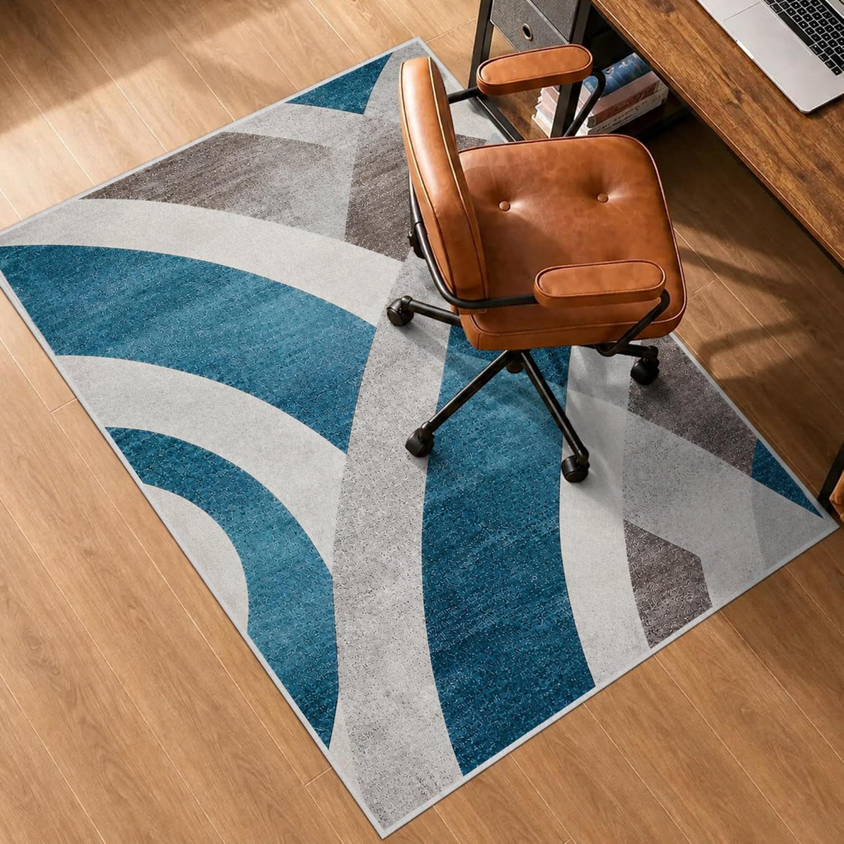 Office Chair Mat for Hardwood Floor, Desk Chair Mat, 48" x 36" by BesWin