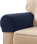 SUBRTEX Stretch Couch Arm Covers Set of 2, Non-Slip Sofa Armrest Slipcovers by SUBRTEX