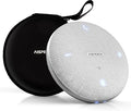 Conference Speaker and Microphone for Online Meetings and Remote Work, Gray | AI noise reduction, 360° voice pickup, 4-mic array, full-duplex, 16 ft range, Bluetooth, NFC, USB, up to 8 hours, group calls by FocusonHumanizedIntelligentVoicelnteractionTechnology