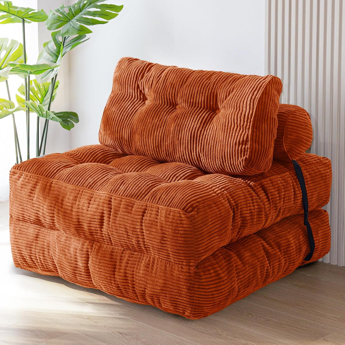 MAXYOYO Folding Sofa Bed, Convertible Chair Bed with Pillow by MAXYOYO