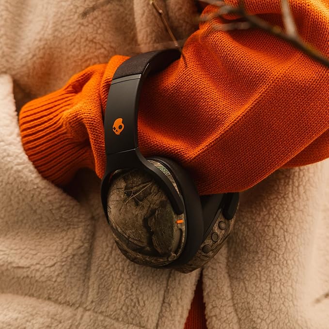 Skullcandy Crusher Evo Wireless Over-Ear Headphones - Realtree APX | Multi-Sensory Bass, Noise Isolating Over-Ear Fit, 40 Hours Battery, Microphone, Working Out, Gym, Travel, Studying, Music - Image 6