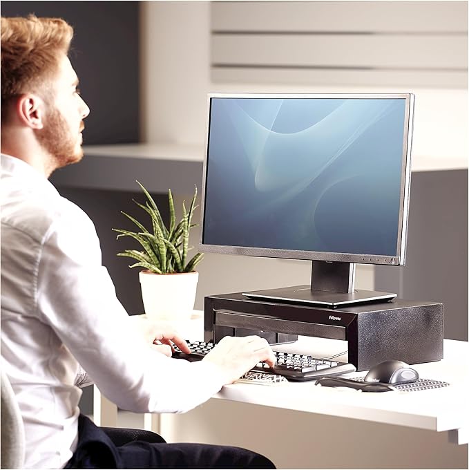 Fellowes 8038101 Designer Suites Monitor Riser - Image 4