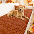 Smiry Fall Couch Cover for Dogs, Non Slip Fuzzy Pet Sofa Protector Washable by Smiry