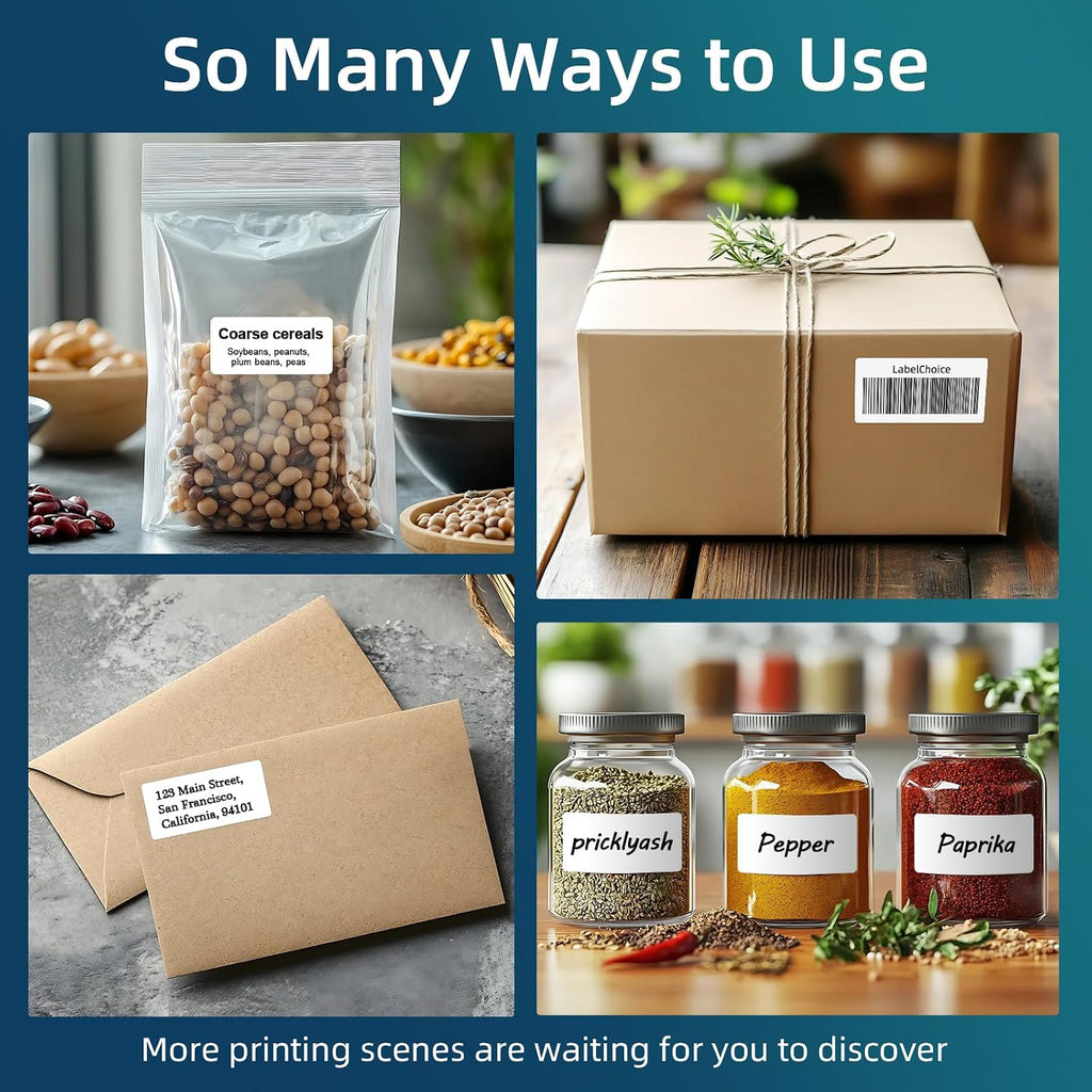 500 Sheets 15000 Pcs 30 Up Labels 1" x2-5/8 Shipping Address Labels for Laser & Inkjet Printers, Mailing Labels 30 per Sheet Return Address Stickers, 30 per Page on US Letter - Image 5