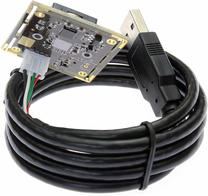 ELP 5mp Autofocus USB Camera for Computer and Raspberry Pi OV5640 USB2.0 Lightburn Laser Engraver Camera Module Smart Embedded Video Webcam Board,3.3ft/1m Cable for PC, Laptop, Jetson Nano - Image 4