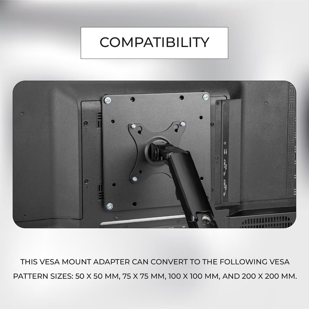 HumanCentric VESA Mount Adapter Plate for Flat & Curved TVs - 200 x 200mm - Image 2