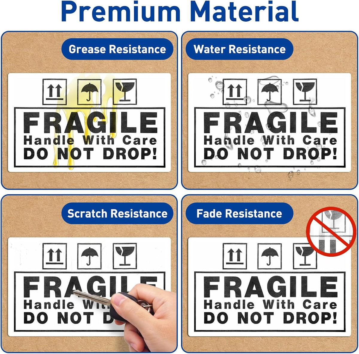 ESSENTIAL 3" x 5" Direct Thermal Shipping Labels, (350 Labels, 1 Roll) - Image 7
