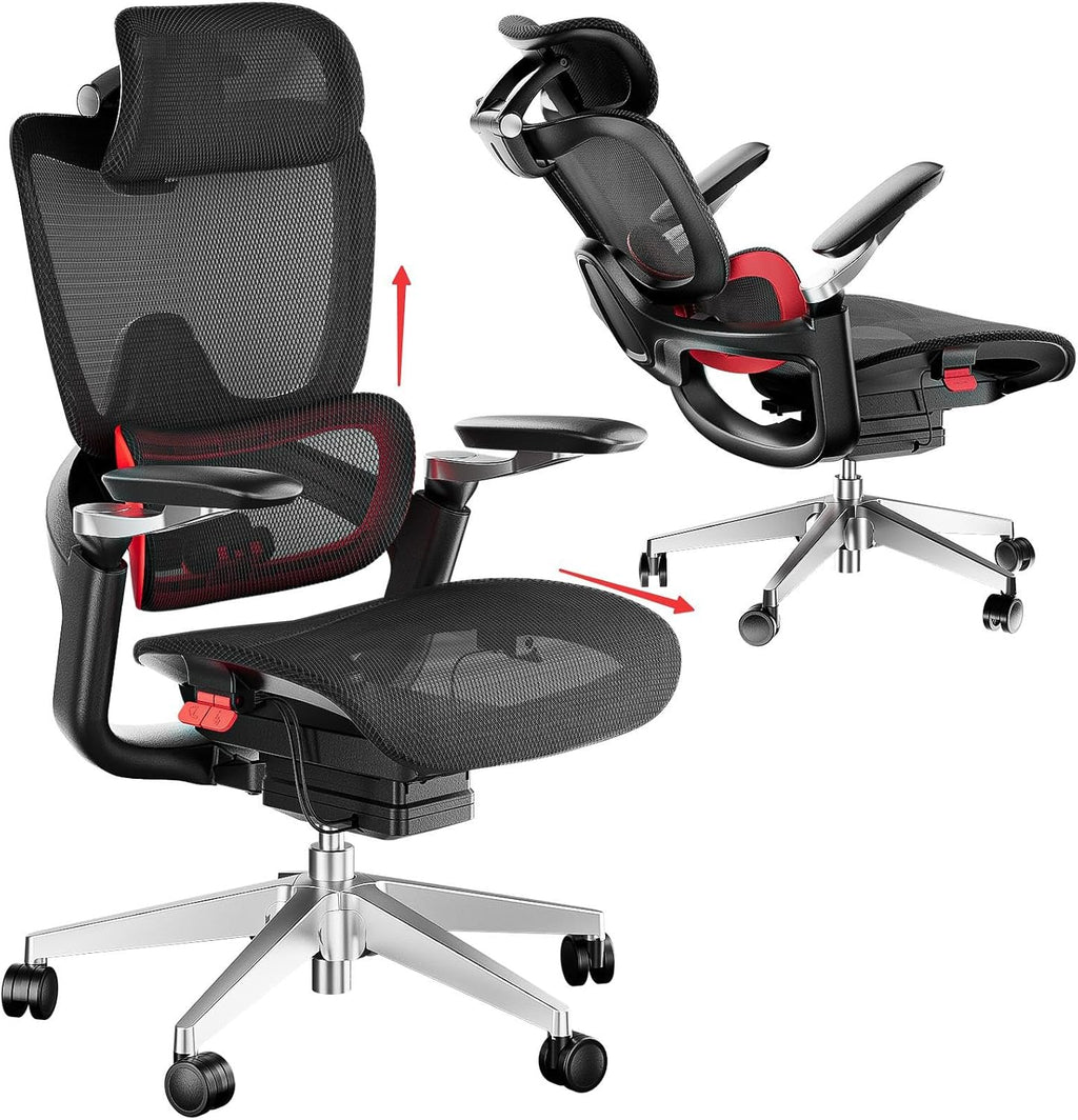 Ergonomic Office Chair, Mesh Computer Chair,Home Desk Chair by chirvana