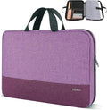 Ytonet Laptop Sleeve Case 16 inch, 15-15.6 Inch, Laptop Cover with Handle | Compatible with HP Dell Lenovo Asus Notebooks, Protective, Carrying Case , Water Resistant, Slim TSA Gift for Women, Purple by YTONET