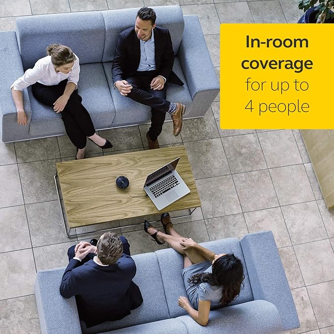 Jabra Speak 410 Corded Speakerphone for Softphones – Easy Setup, Portable USB Speaker for Holding Meetings Anywhere with Outstanding Sound Quality - Image 6