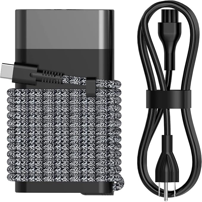 XOUBZ 65W USB C Laptop Charger Compatible with HP Laptop | fit for Envy X360,Elitebook,Spectre X360,Omnibook,Pavilion,Elite x2,Chromebook,Zbook,ProBook Type C Computer AC Adapter by XOUBZ