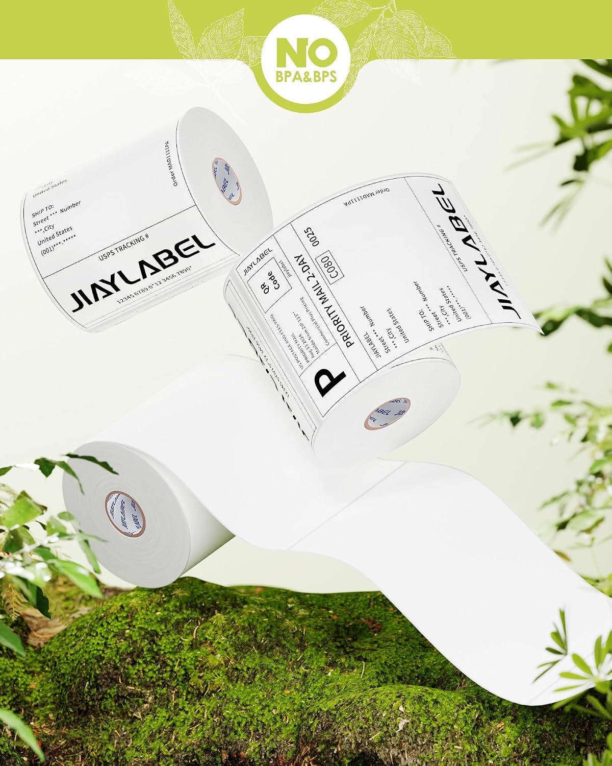 4x6 Thermal Mailing Labels for Direct Thermal Label Printer Shipping Sticker Paper for Address Postage, 250 Labels/Roll, 4 Rolls, Total 1000PCS - Image 3