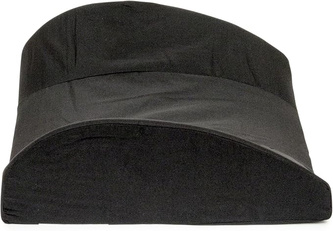 BodyMed Lumbar Support Cushion, Standard, Black – Lower Back Support for Improved Comfort – Ideal for Use at Home, in The Office, and Traveling – Durable, Adjustable, & Lightweight - Image 3