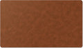 Nekmit Leather Desk Blotter Pad 24 x 14 Inches, Flat, Non-Slip, Waterproof, Brown by Nekmit