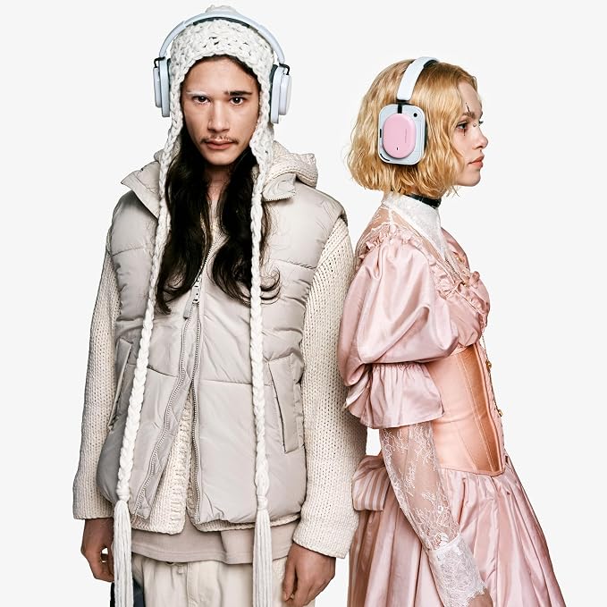 Nothing Headphone (a) 2026 New, Adaptive Active Noise Cancelling Headphones, Wireless Over Ear Bluetooth 5.4 ANC Headset with LDAC Hi-Res, 5 HD Mics Ultra Bass via APP, 135 Hours Playtime, Pink - Image 8