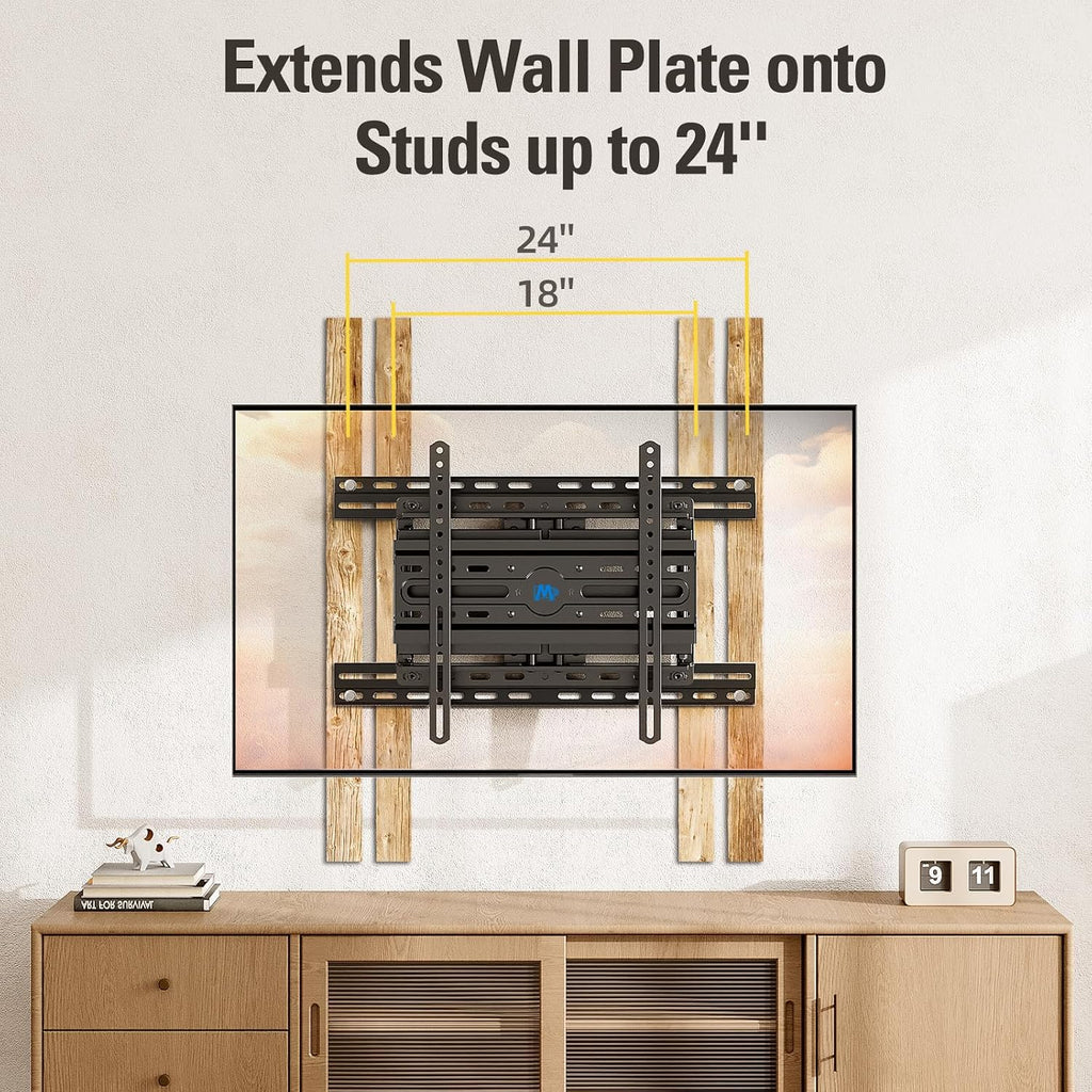 Mounting Dream Universal TV Wall Mount Extension Bracket for Televison Wall Plate, Fitting 16'' - 24'' Wood Studs and Easy Centering in Position, Max Loading Capacity of 154 LBS MD5232 - Image 3