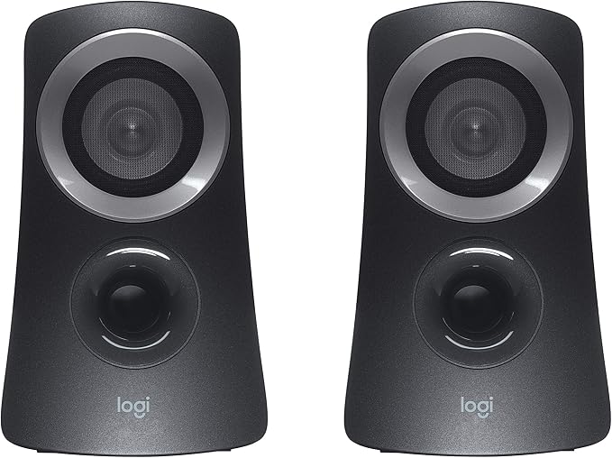 Logitech Z313 2.1 Multimedia Speaker System with Subwoofer - Black - Image 6