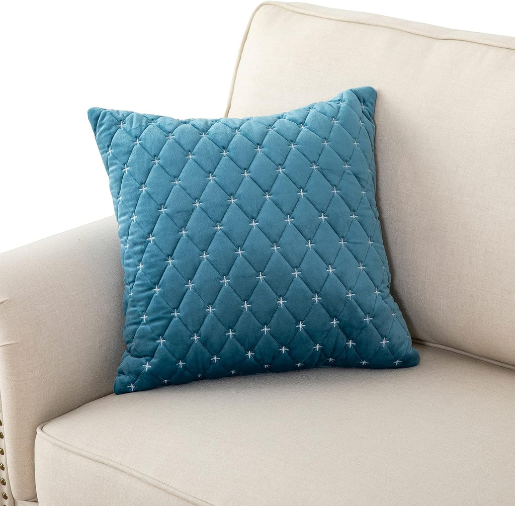 Throw Pillows for Couch Cover,Sofa Cover,Blue,1PC,18''x18'' by Eismodra