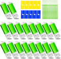 Thumb Drive 4GB 20-Pack USB Flash Drive Nicepicten Bulk USB2.0 Memory Stick by Nicepicten