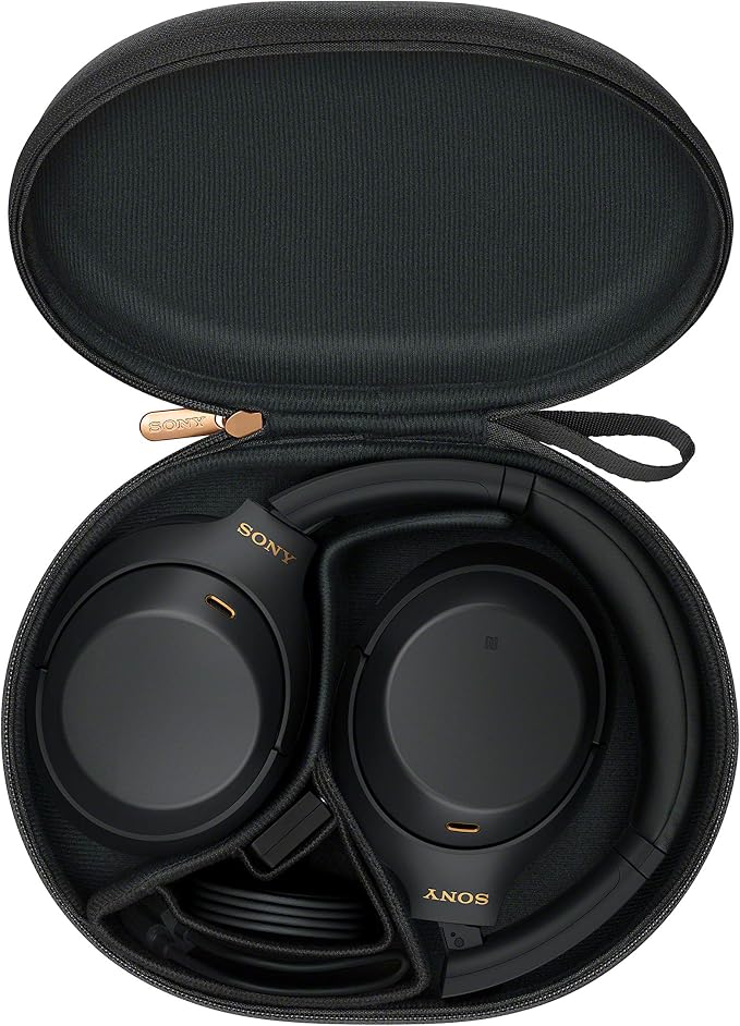 Sony WH-1000XM4 Wireless Premium Noise Canceling Overhead Headphones with Mic for Phone-Call and Alexa Voice Control, Black WH1000XM4 - Image 10