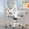 Office Chair: 330LBS Mesh Ergonomic Desk Chair Comfy with 3D Lumbar& Swivel | Ergalithic Computer Chair-Executive Task Work Chairs with Flip-up Arm Home Office Desk Chairs Gaming Chair for Adults(White) by Ergalithic